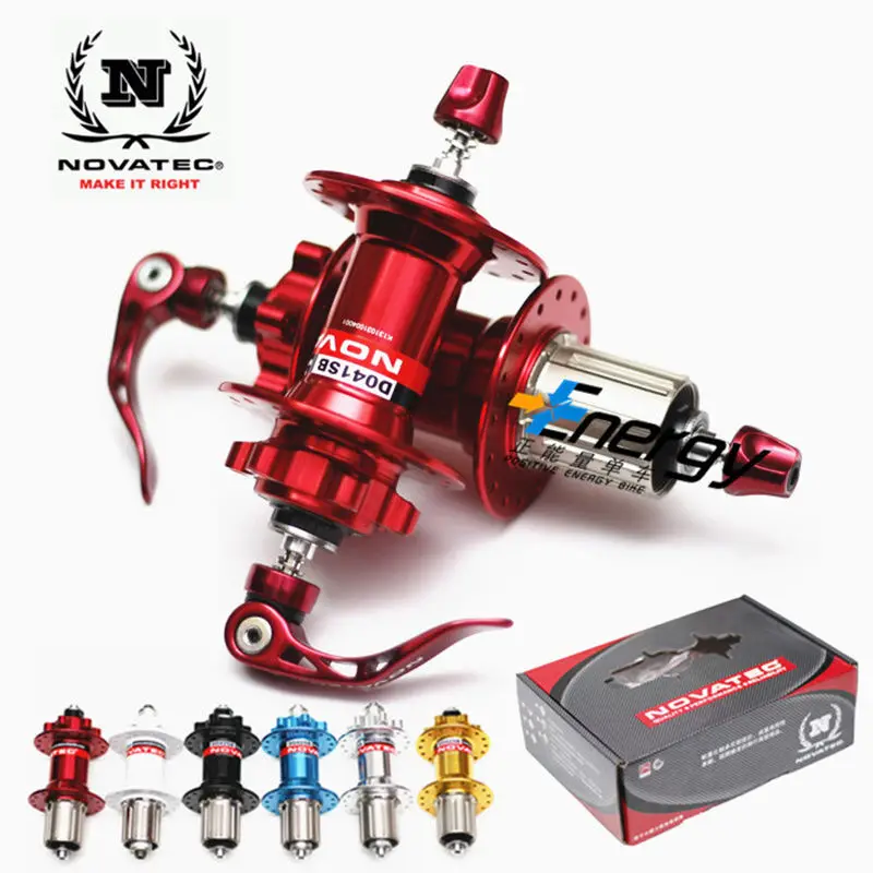 

CHOSEN 4 Sealed Bearings Hub 32H Mountain MTB Road Bike disc brake Hubs set 652g