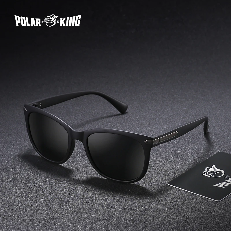 POLARKING Марка Мода Заклепки Солнцезащитные Очки Для Мужчин Рыбалка Oculos de sol мужские