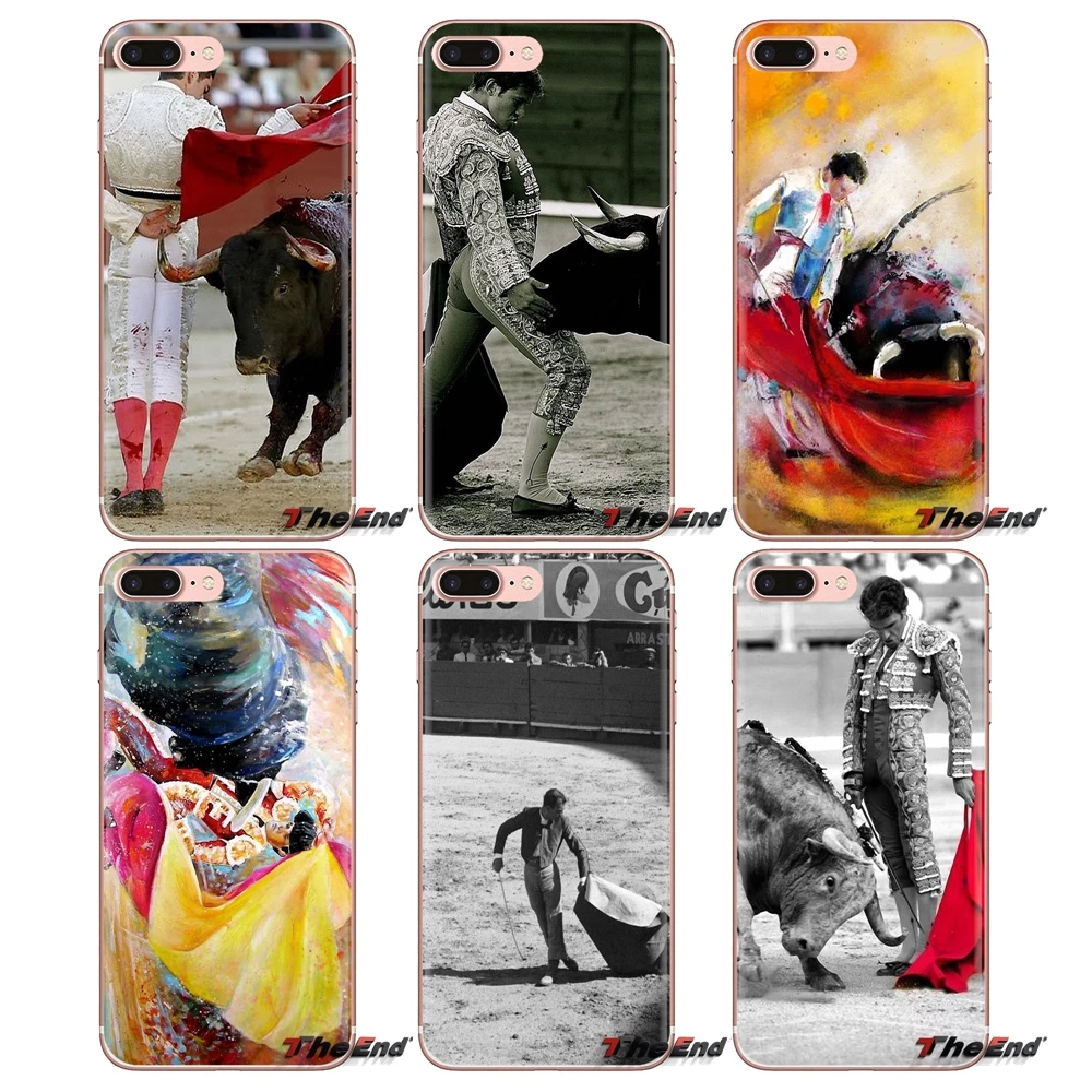 

Silicone Phone Skin Case For Samsung Galaxy J1 J2 J3 J4 J5 J6 J7 J8 Plus 2018 Prime 2015 2016 2017 Spanish Bullfighter bullfight