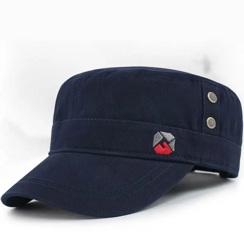 GBCNYIER Весенняя хлопковая шапка для мужчин и женщин новая стильная повседневная шляпа от солнца модная вышитая буквами Солнцезащитная шляпа короткий край хлопок - Цвет: 18