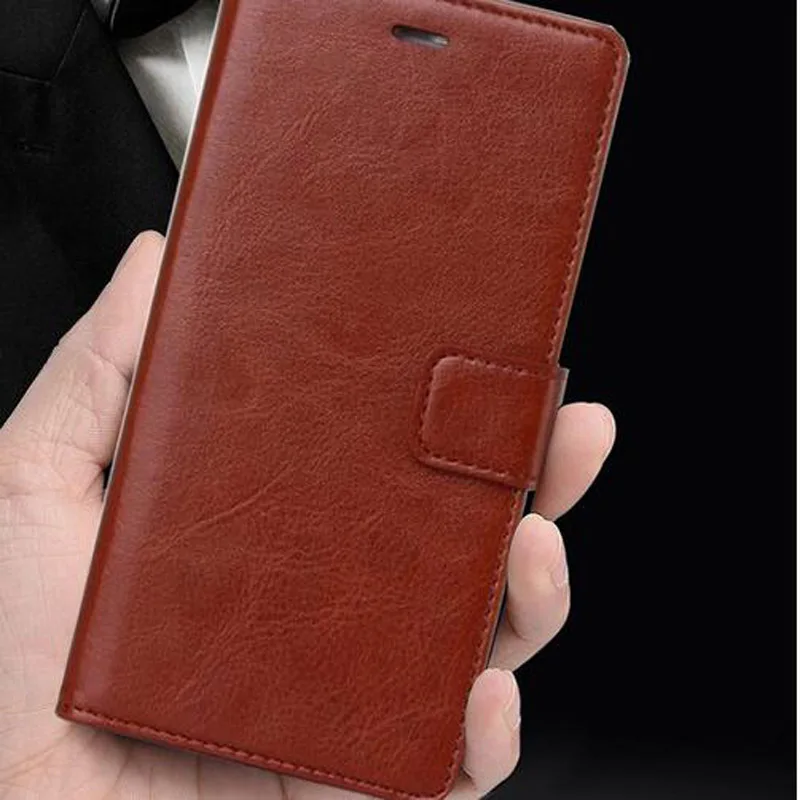 

High Quality Flip Leather Case For Highscreen Power Ice Max (5.3") Luxury Vintage Wallet Case Stand and Card Holder