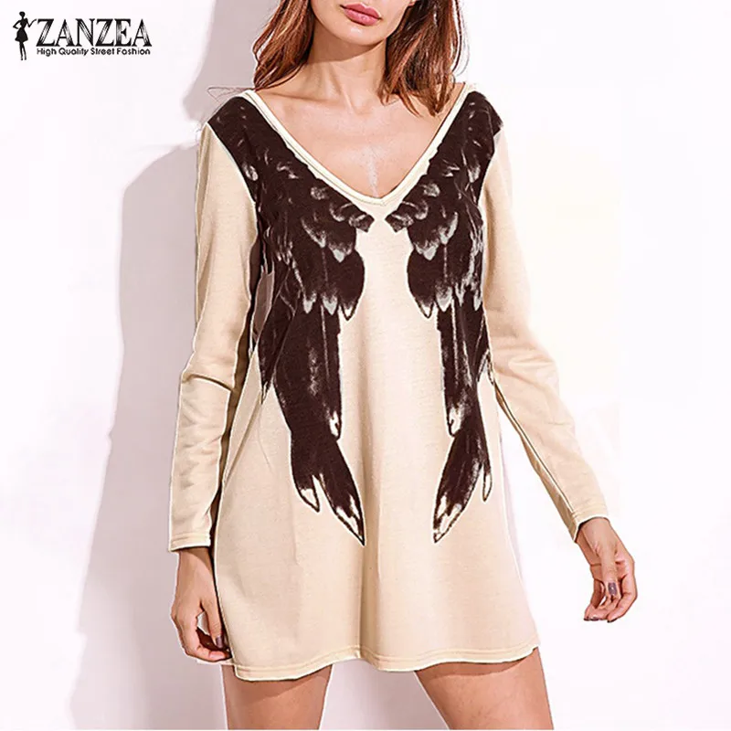 v neck sweatshirt dress