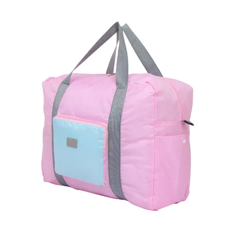 SHUSHIRUO Folding Travel Bag Large Capacity Waterproof Solid Case