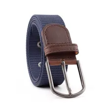 HUOBAO Fashionable Elastic Canvas Belts for Women Knitted Buckle Adjustable Belt Male Canvas Belts for Jeans HUOBAO Fashionable Elastic Canvas Belts for Women Knitted Buckle Adjustable Belt Male Canvas Belts for Jeans