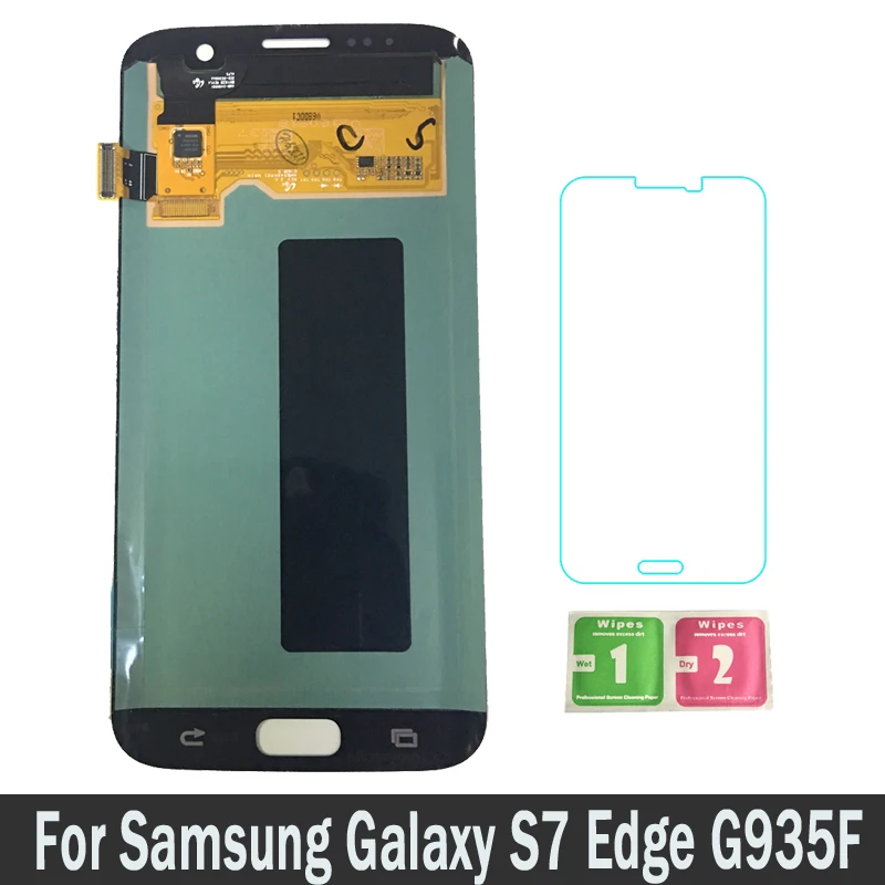 

High Quality 100% NEW LCDs For Samsung Galaxy S7 Edge G935 G935F G935A G935FD G935P LCD Screen Display Touch Digitizer Assembly