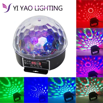

Mini RGB 27W Crystal Magic Ball Led Stage Lamp DJ KTV Disco Laser Party