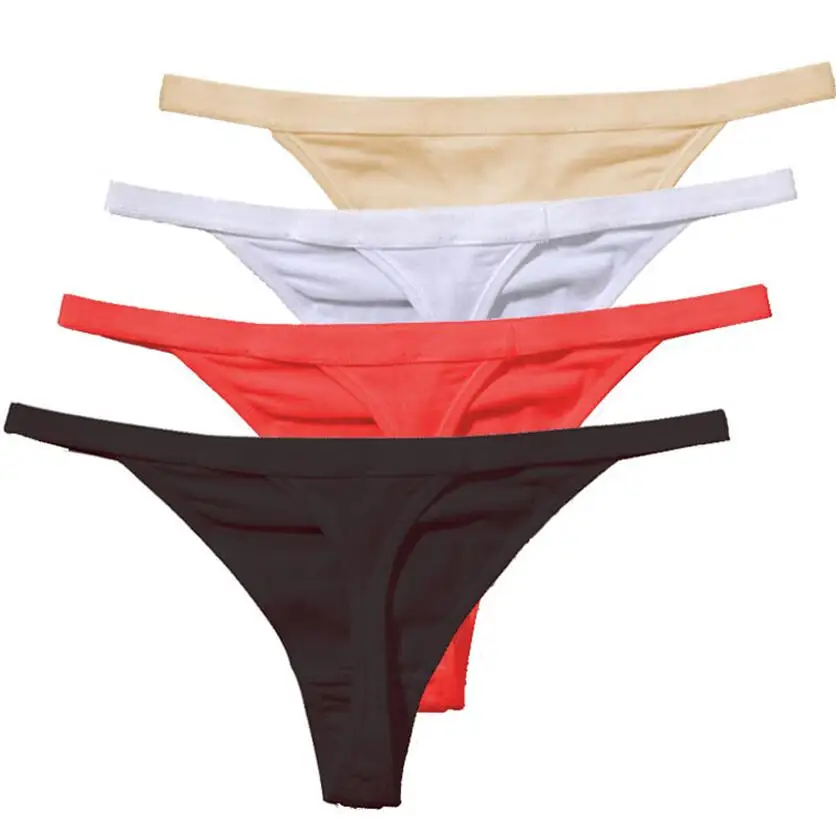 2017 Newest Women Thongs And G Strings Low Rise Ladies Underwear Trendy Women Undies G String on