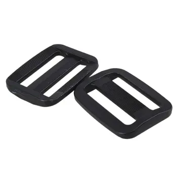 

Black Plastic Triglides Webbing Strapping Slides for 32mm Webbing Pack of 20