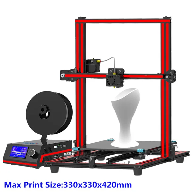 Extraordinary Offers 2017 Newest Tronxy X3S Desktop 3D Printer Quick install DIY kits Metal frame Electronic box 12864 LCD 8G SD off-line printing