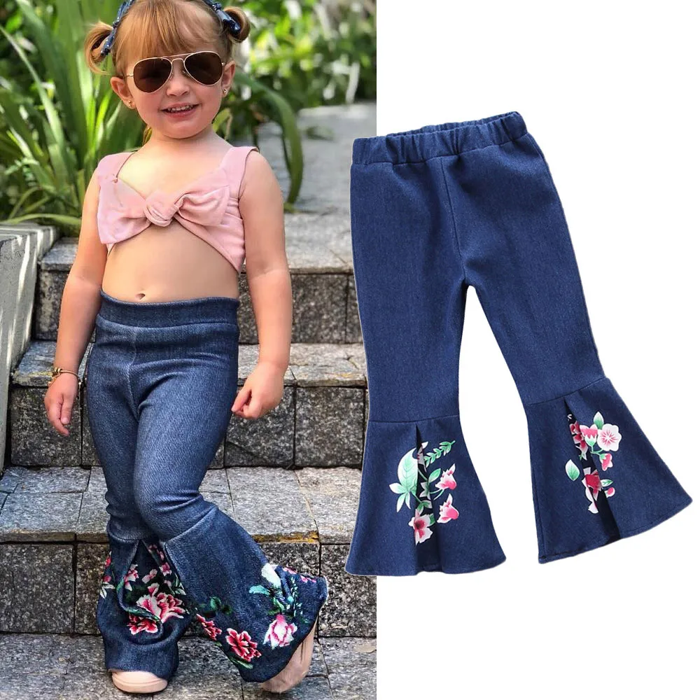 2019 Brand New Fashion Toddler Infant Child Kids Baby Girl Bell Pants
