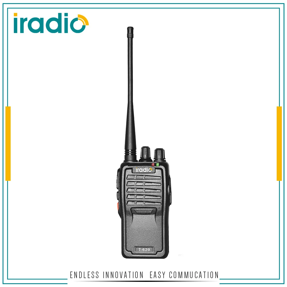 Iradio I 620 Two way Radio CE RoHs FCC Single band handheld walkie talkie PMR FRS 1