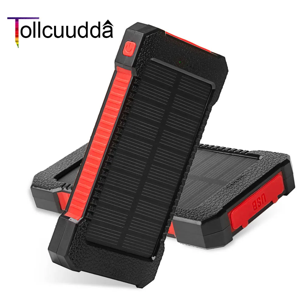 imágenes para Tollcuudda Venta Caliente Poverbank Impermeable Banco de la Energía 10000 mAh Cargador Solar de Batería Externa Cargador Portátil Para Xiaomi Iphone6s imágenes para Tollcuudda Venta Caliente Poverbank Impermeable Banco de la Energía 10000 mAh Cargador Solar de Batería Externa Cargador Portátil Para Xiaomi Iphone6s