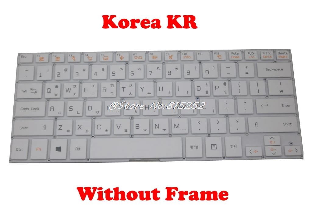 Черно белая клавиатура для LG 14U360 E L 14UD360 LG14U36 BR Бразилия Испания SP Корея KR
