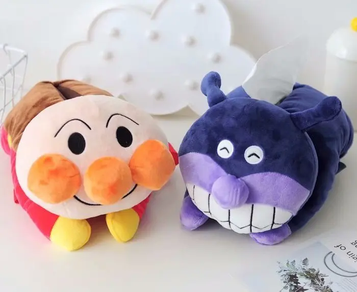1 шт. 30 см креативная Anpanman Baikinman плюшевая коробка для ткани коробка-держатель