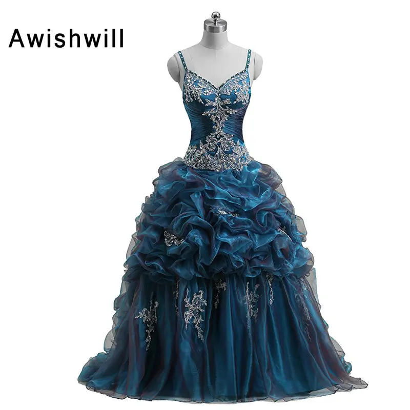 Женское винтажное бальное платье на бретелях спагетти для выпускного вечера