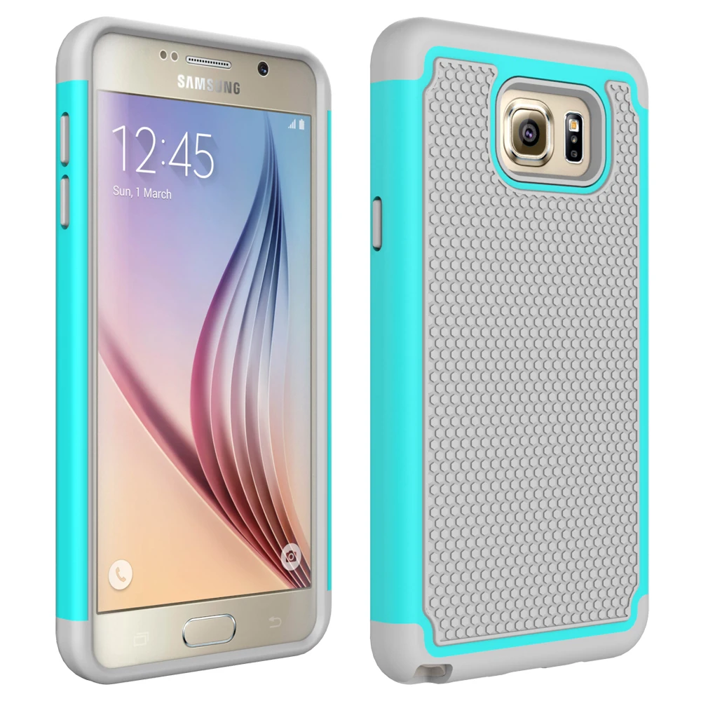 Dual Layer Case Rugged Silicone Hybrid Hard Protect Cover For Samsung Galaxy Note 5 Phone Cases