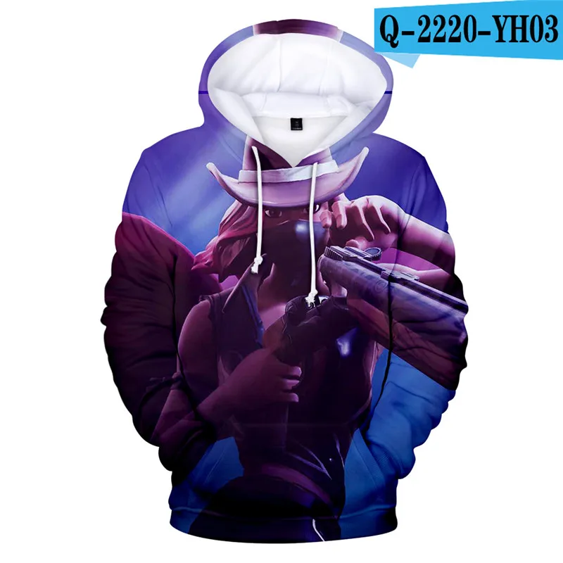 

Fortnit Battle Royale Hoodie Sweatshirt Boys Sweatshirt Pullover Streetwear 3D Print Women Clothing Kid Clothes Game Clothes