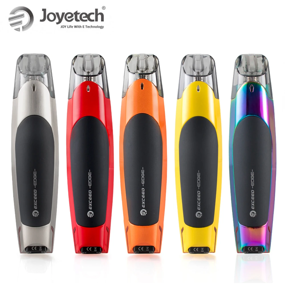 USA Warehouse Original Joyetech EXCEED Edge Kit built in 650mah battery with ex 1.2ohm MTL. Head Electronic cigarette vape kit