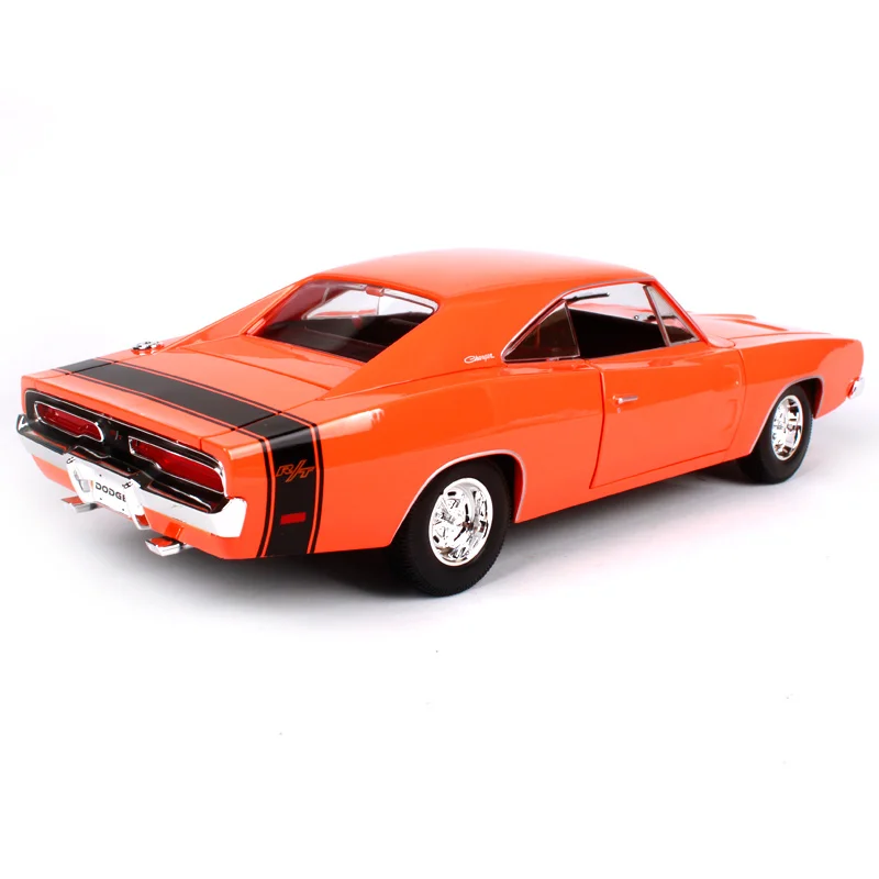 Новое поступление Maisto 1:18 1969 DODGE зарядное устройство R/T мускул старая модель автомобиля литая модель автомобиля игрушка Новинка в коробке