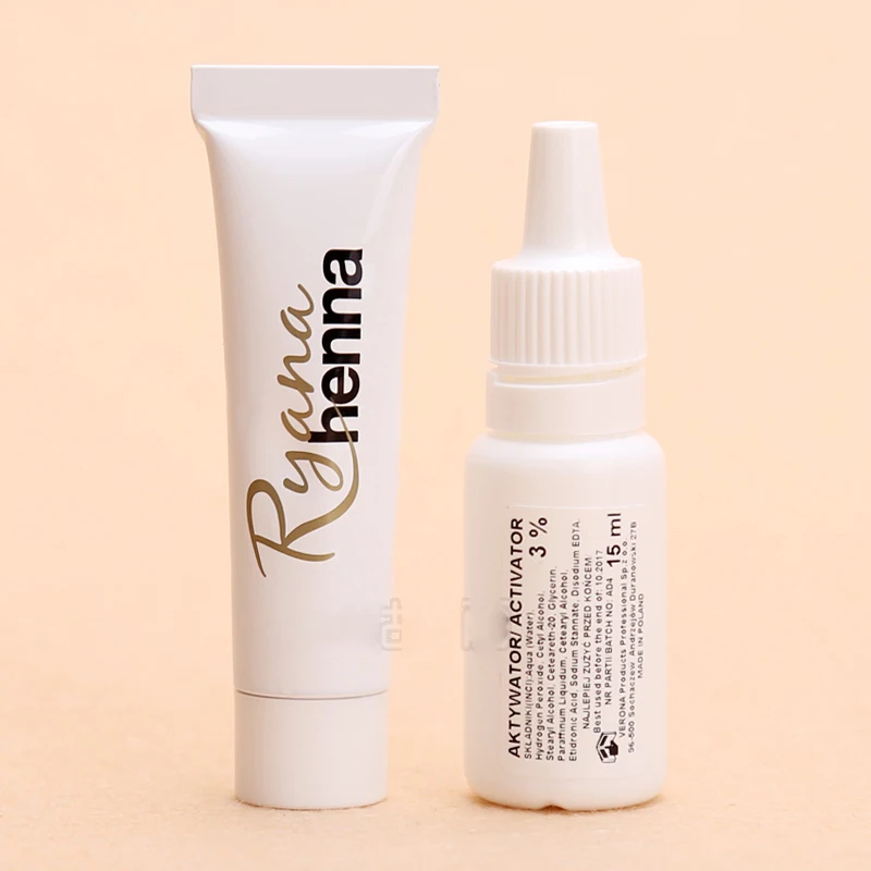 Профессиональная серия Ryana Henna натуральные бриллианты для бровей коричневый