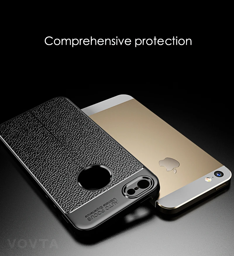 VOVTA high quality Phone Cases For iPhone 5s Case 7 Plus SE 5 Cases Soft Anti-Knock Cover For iPhone 8 7 Case 8 Plus Capa 2