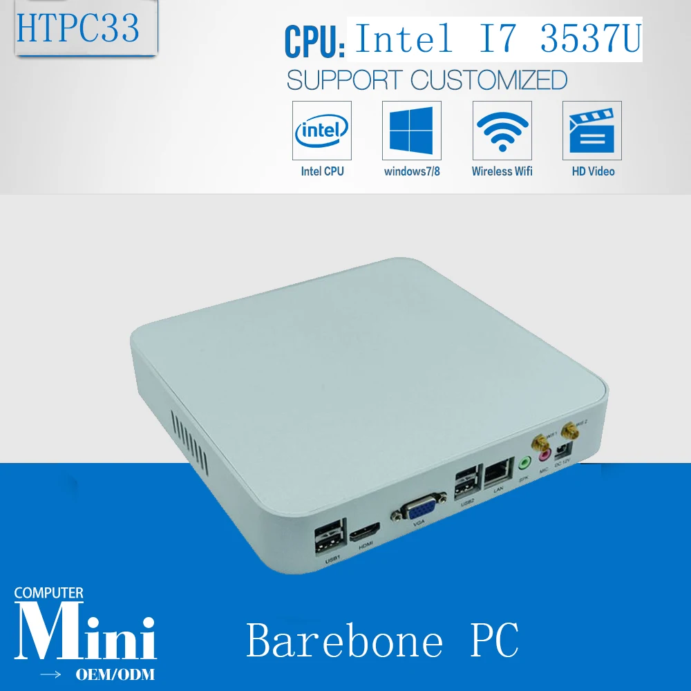Мини-ПК X86 Windows 7 Intel Core i7 3537U 2 ГГц Wi-Fi 300M | Компьютеры и офис