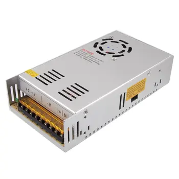 

12V 30A DC Universal Regulated Switching Power Supply 360W Female DC Connector for Radio, Computer Project, LED Strip,3D Printer