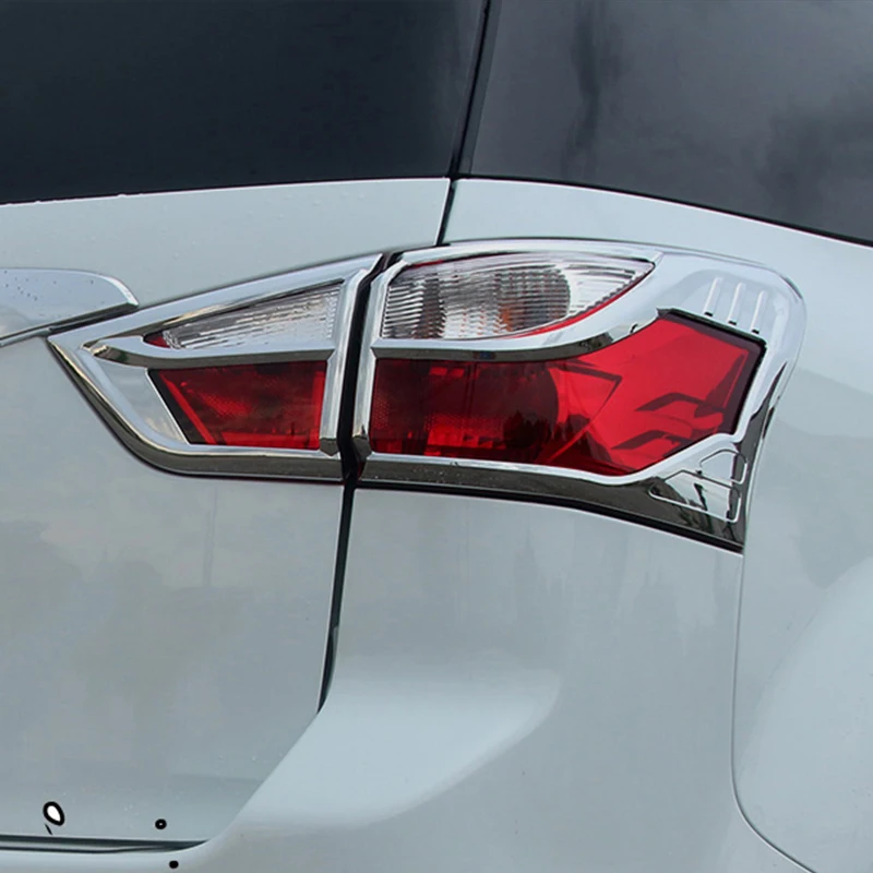 ABS пластик хром подходит для Isuzu MU-X 2015 2016 автомобильные аксессуары задний фонарь