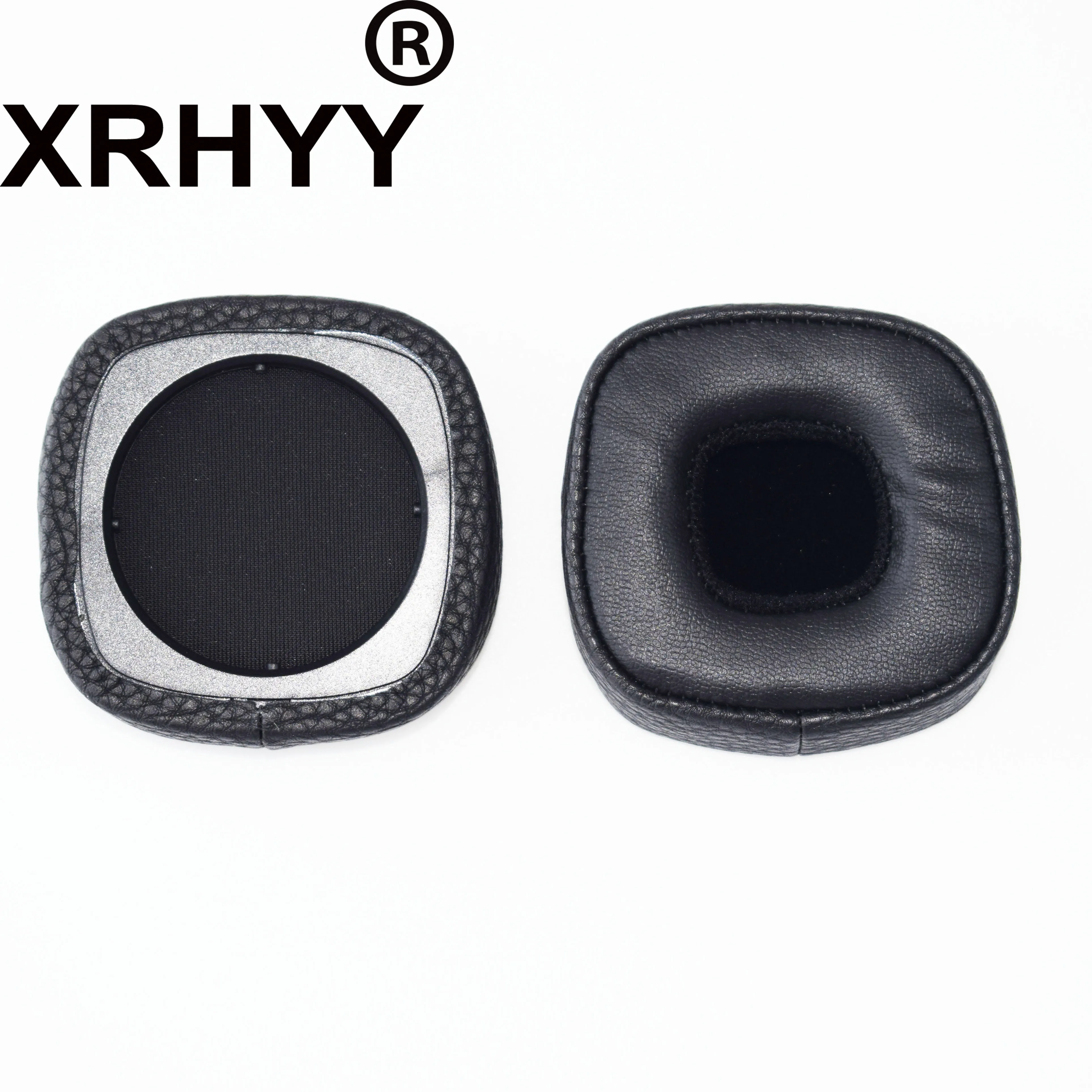 XRHYY 1 пара, черные сменные амбушюры из искусственной кожи, накладные амбушюры для наушников Marshall Major 3