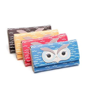 

Fashion ladies wallet animal pattern long wallet leather wallet tri-fold clutch bag square wallet Coin Purse Card Dropship Y426