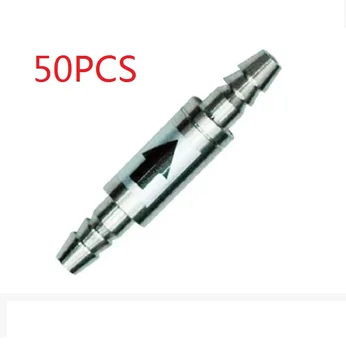 

Fish Tank 50PCS Brass Aquarium Air Pump One directional CO2 Diffuser Regulator Check Valve Non-Return Live Plant 4*6mm tubing