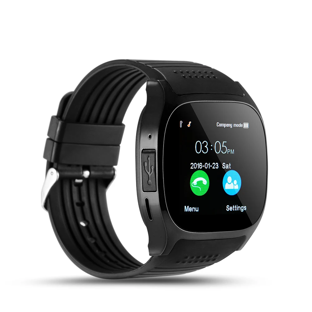 JRGK T8 Bluetooth Smart часы с Камера Facebook Whatsapp Поддержка sim-карта TF вызова Smartwatch для Android телефон PK Q18 DZ09