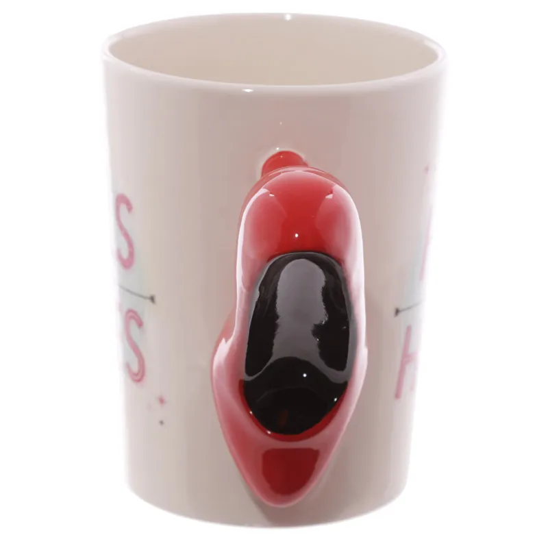 Online 1 pieza taza de las señoras de los tacones altos zapato stiletto taza de los tacones altos altas de las expectativas altas taza de café regalo para la taza del adicto a la moda