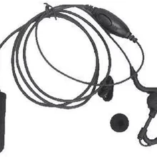 10xG Форма уха повесить гарнитура с прищепкой гарнитура наушники W/стандарт голосовой связи PTT для Motorola двухстороннее радио GP328 GP338 GP340 GP360 HT750 HT1250