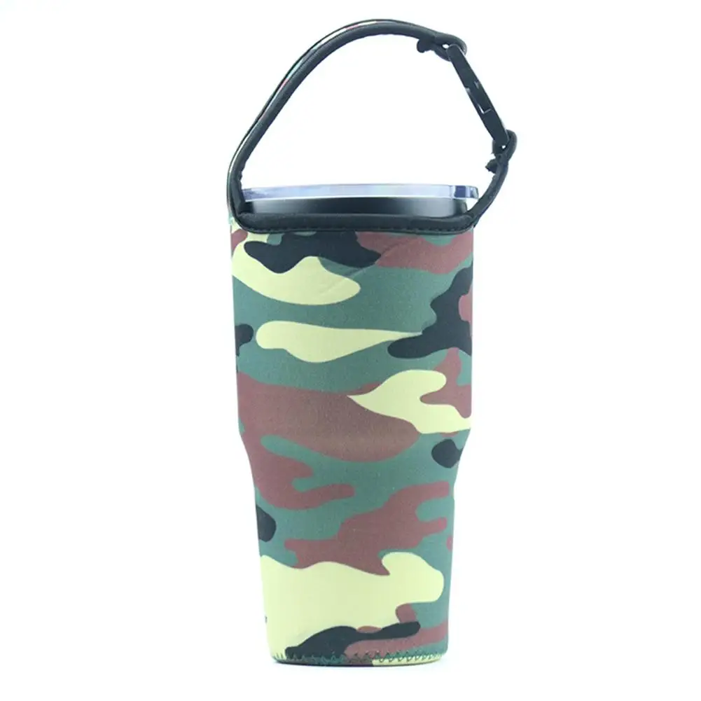 camouflage Новая мода крышка для стеклянной бутылки Прихватки изоляция рукав для чашки изоляции креманка чашки специальная чашка набор - Цвет: camouflage