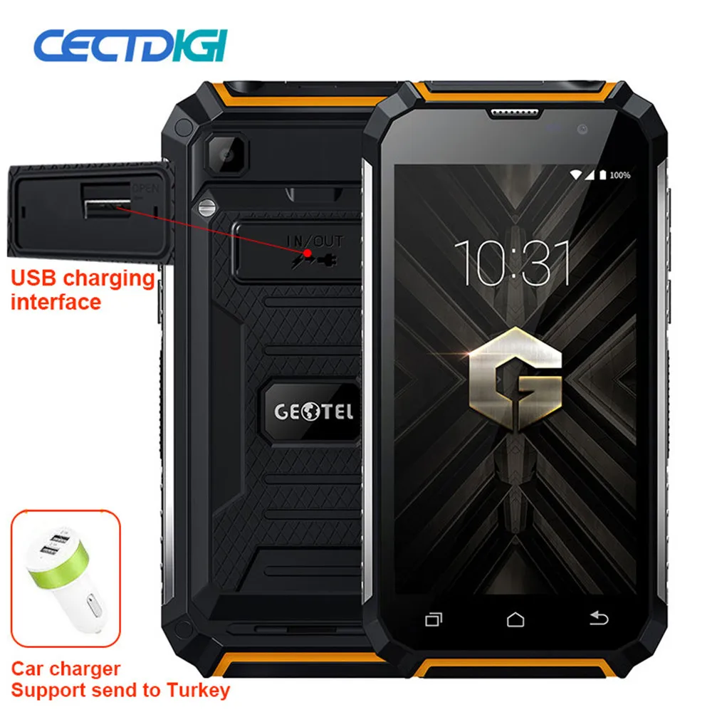Geotel G1 мобильный телефон с четырёхъядерным процессором MTK6580A ОЗУ 2 Гб ПЗУ 16 ГБ 7500