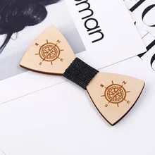 Unisexal Повседневное дерево мужская Бабочка Свадебный галстук Для женщин деревянный вечерние мужские галстуки Papillon шеи галстук