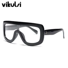 Прозрачные очки близорукость заклепки большие очки для женщин и мужчин оправа для очков сексуальные прозрачные линзы оптические прозрачные очки Lunette прозрачные