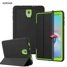 Чехол с полной защитой для samsung galaxy Tab A 10,5 SM-T590 T595 T597 безопасный противоударный сверхпрочный Твердый чехол из ТПУ с подставкой