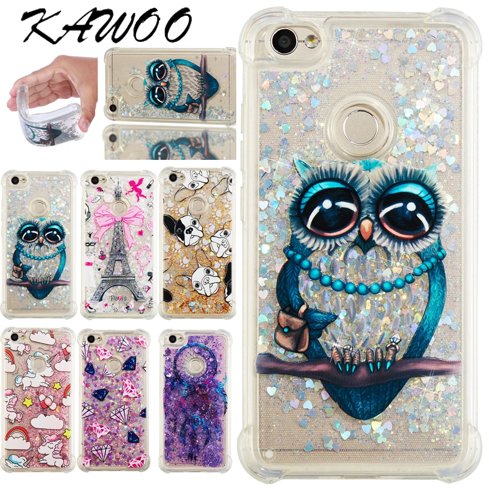 Redmi Note 5A Shockproof Case Gliter Bling Clear Soft Case Cover For Redmi 4A Note 5A Shiny Print Capa For Xiaomi Redmi Note 5A1