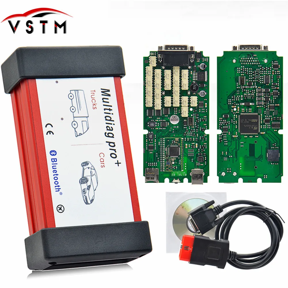 Диагностический сканер Multidiag pro OBD2 для автомобилей и грузовиков диагностический