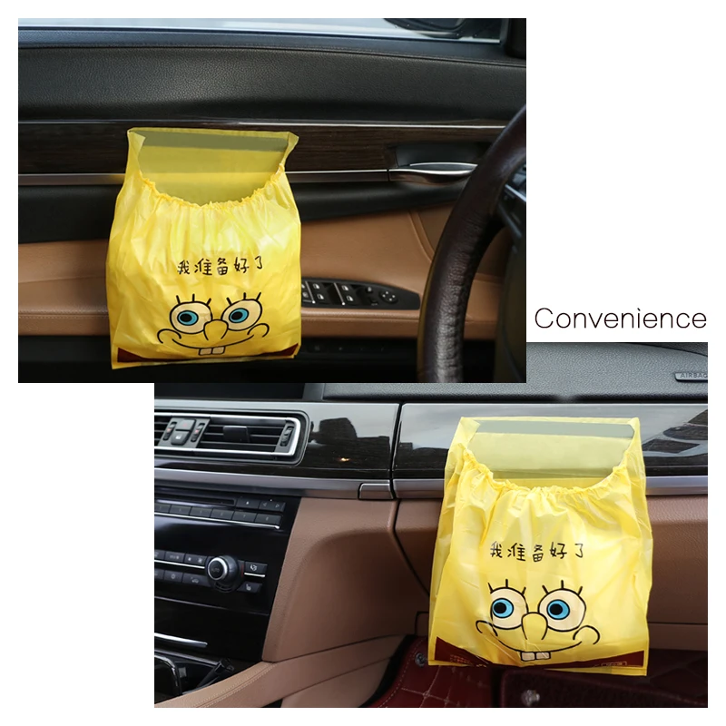 Murah Nwiev 15 Pcs Mobil Disposable Anti Air Trash Tas untuk Opel Astra H Lencana Jip Renegade Wrangler Skoda Octavia Cepat Fabia yeti