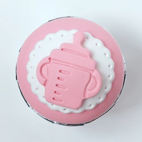 Творческая глина розовый моделирование для кексов, помадки поддельные торт плесень выпечки фотографии реквизит украшения дома рождественские украшения - Цвет: C