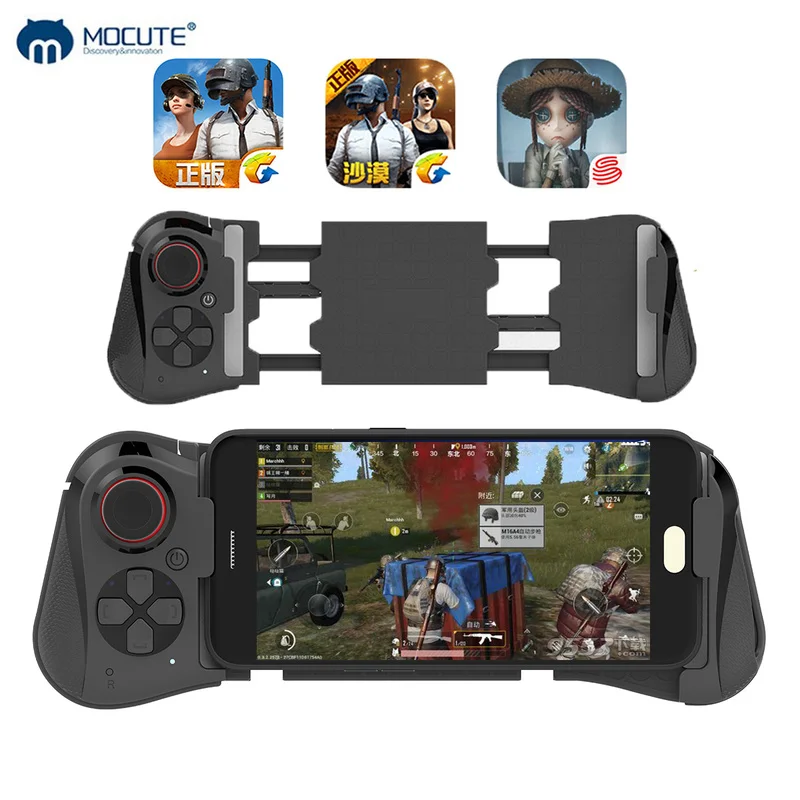 

Mocute 058 Wireless Gamepad Bluetooth V3.0 Android Joystick VR Telescopic Controller Gaming Gamepad For Phone PUBG Mobile Joypad