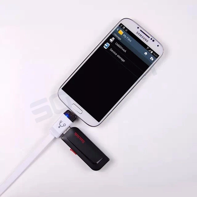 Sovawin 34 см Android Micro USB OTG адаптер Microusb 2,0 Конвертер Разъем для быстрой зарядки данных для samsung Galaxy S3 S4 S5