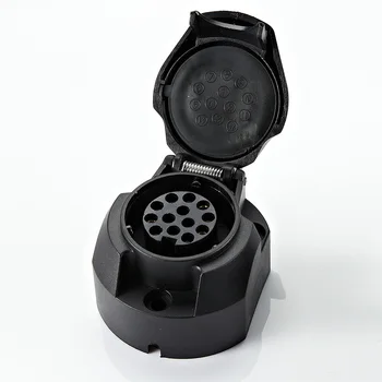 

Truck accessories Euro 12V 13pin plastic trailer caravanas socket trailer accessories trailer socket trailer caravan accessories