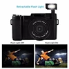 24MP HD Demi-DSLR Professionnel Appareil Photo Numérique 4x Zoom w/Macro Objectif Grand Angle 1080 p Numérique Vidéo caméscope DVR Enregistreur + Cadeau ► Photo 3/6