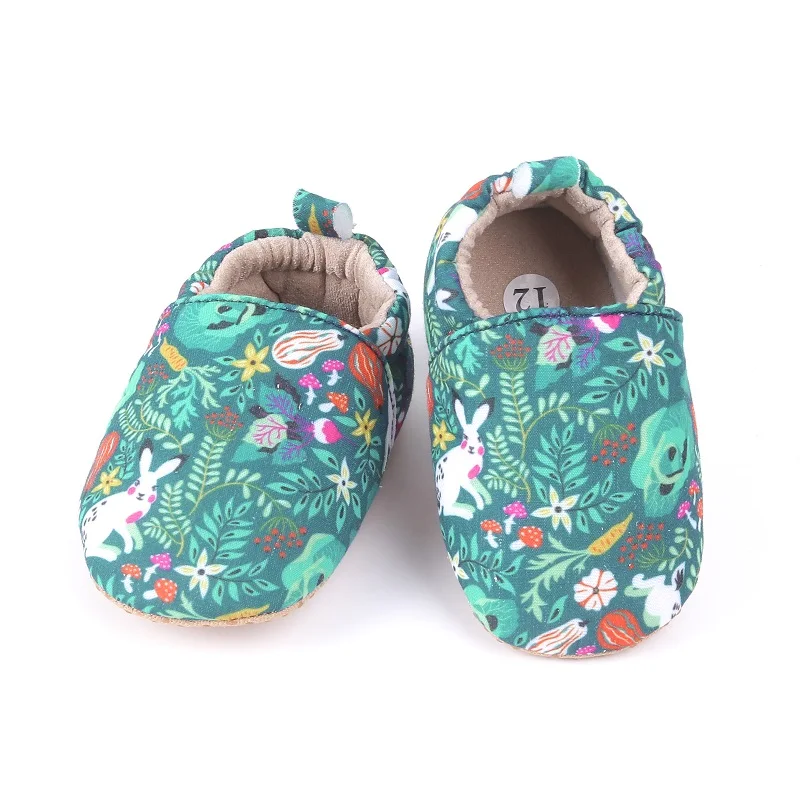 [Simfamily] Детская обувь для маленьких мальчиков и девочек; мягкая обувь для малышей; милая детская обувь с цветочным принтом для новорожденных; обувь для малышей
