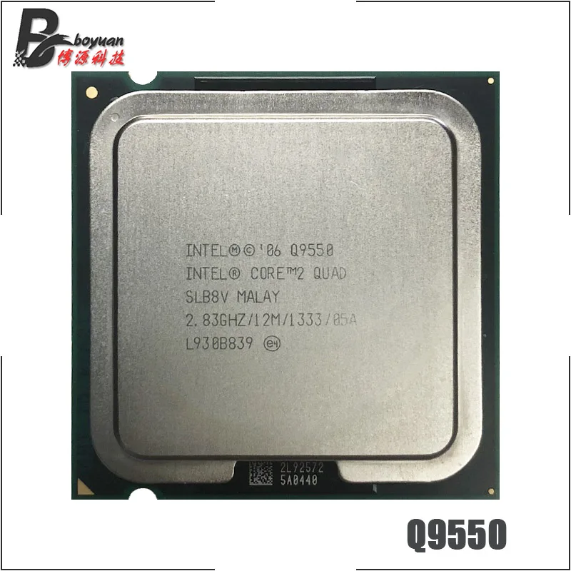 Процессор Intel Core 2 Quad Q9550 четырехъядерный 8 ГГц 12M 95 Вт 1333 LGA 775 | Компьютеры и офис