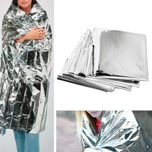 Аптечка термальное одеяло для тента кемпинг на открытом воздухе фольга 4 шт. запасной Солнечный изоляционная оболочка светоотражающая